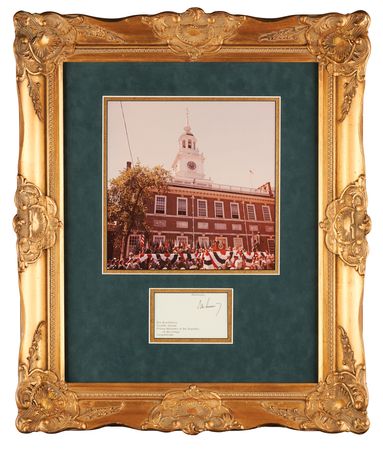 Lot #55 John F. Kennedy Signature - Image 1