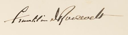 Lot #192 Franklin D. Roosevelt World War II–Dated Document Signed as President, Appointing the U.S. Minister and Consul General to Iraq - Image 3
