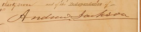 Lot #20 Andrew Jackson Document Signed as President, Appointing the Receiver of Public Moneys for St. Louis - Image 3