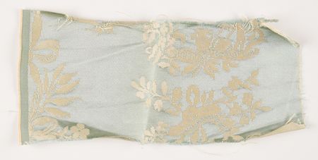 Lot #129 Jacqueline Kennedy White House Restoration Fabric - Image 1