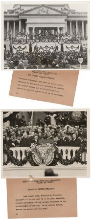 Lot #195 Franklin D. Roosevelt Signed White House Card - Image 2