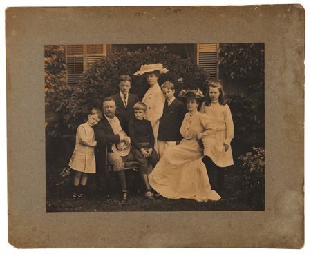 Lot #202 Theodore Roosevelt and Family Original