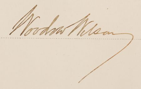 Lot #228 Woodrow Wilson Document Signed as President, Appointing a Postmaster - Image 3