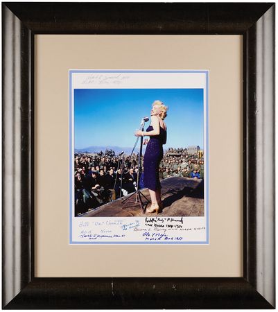 Lot #484 Korean War Medal of Honor Recipients (7) Multi-Signed Photograph - Image 1