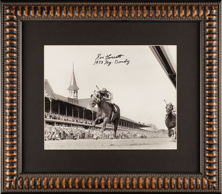 Lot #803 Ron Turcotte Signed Photograph - Image 1