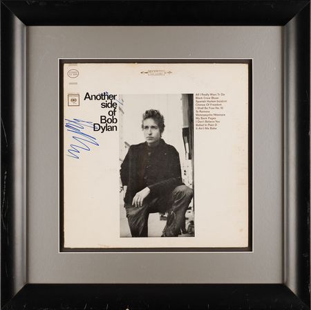 Lot #617 Bob Dylan Signed Album - Another Side of Bob Dylan - Image 1