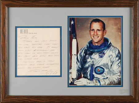 Lot #535 Edward H. White II Autograph Letter Signed - Image 1