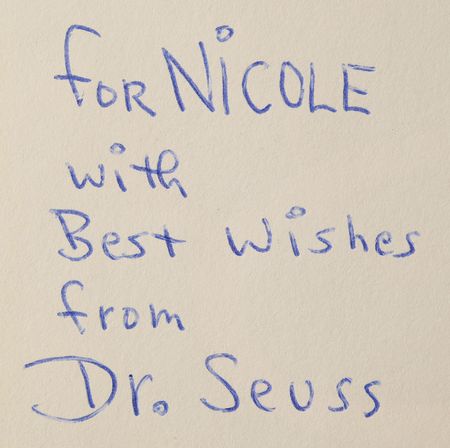 Lot #600 Dr. Seuss Signed Book - I Had Trouble in Getting to Solla Sollew - Image 2