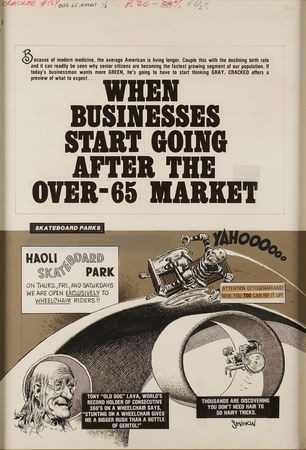 Lot #572 John Severin Original 'Cracked Magazine' Artwork (October 1978) - Image 2