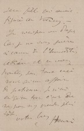 Lot #541 Henri de Toulouse-Lautrec Autograph Letter Signed - Image 3