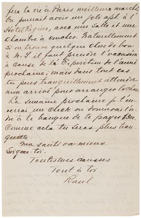 Lot #799 Jose Raul Capablanca Autograph Letter Signed - Image 2
