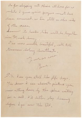 Lot #482 Iwo Jima: Rene Gagnon War-Dated Autograph Letter Signed - Image 2