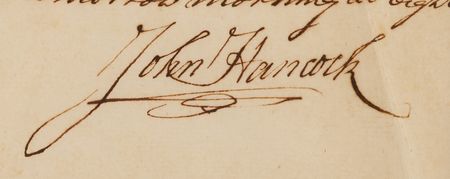 Lot #237 John Hancock Document Signed, Endorsing Castle Island Court Martial Sentences for a Prison Arsonist and Would-Be Escapees - Image 3