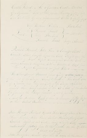 Lot #237 John Hancock Document Signed, Endorsing Castle Island Court Martial Sentences for a Prison Arsonist and Would-Be Escapees - Image 4