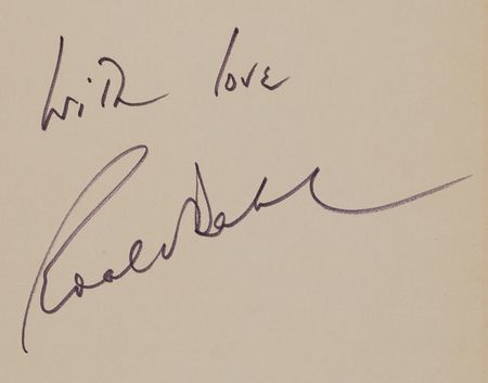 Lot #591 Roald Dahl Signed Book - Charlie and the Great Glass Elevator - Image 2