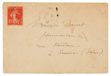 Lot #306 Marie Curie Autograph Letter Signed, Dated Shortly After the Reception of Her Second Nobel Prize - Image 4
