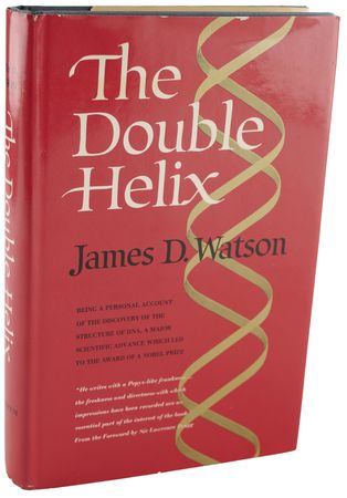 Lot #432 James D. Watson Signed Book - The Double Helix - Image 3