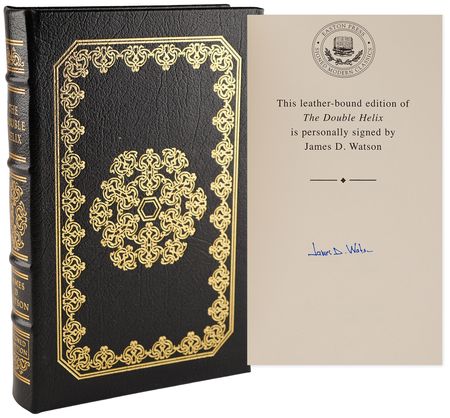 Lot #433 James D. Watson Signed Book - The Double Helix - Image 1
