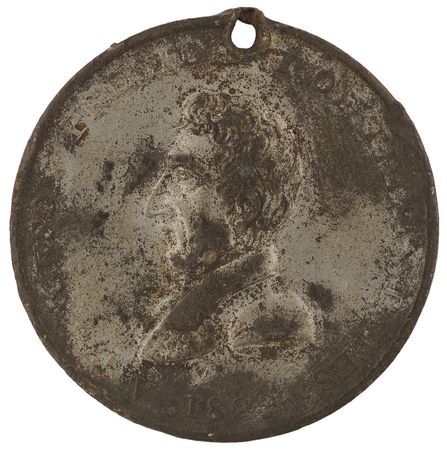 Lot #122 Andrew Jackson Large 1828 Campaign Medal - Image 1