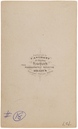 Lot #142 Abraham Lincoln Carte-de-Visite 'Penny Pose' Photograph - Image 2