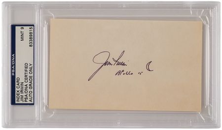 Lot #532 Moonwalkers (4) Signed Items - Cernan, Duke, Irwin, and Mitchell - Image 2