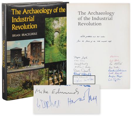 Lot #317 Stephen Hawking Signed Book - The Archaeology of the Industrial Revolution - Image 1