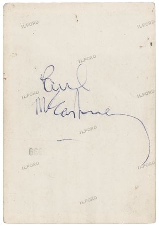 Lot #615 Beatles: Paul McCartney Signed Photograph - Image 2
