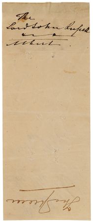 Lot #414 Queen Victoria and Prince Albert (4) Signatures - Image 1