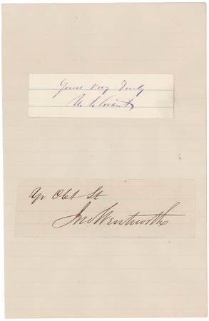 Lot #38 U. S. Grant Signature - Image 1