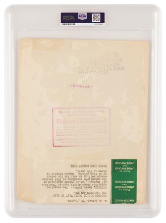 Lot #348 Al Capone Original Photograph - PSA Type I - Image 2