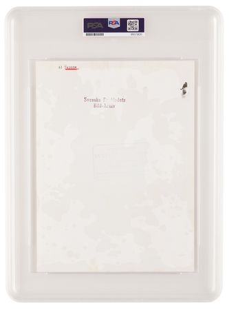 Lot #350 Al Capone Original Photograph - PSA Type IV - Image 2