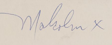 Lot #292 Malcolm X Signed Page for Alex Haley?s Playboy Interview - PSA MINT 9 - Image 2