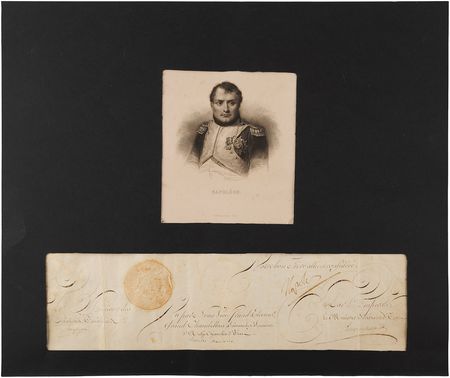 Lot #451 Napoleon and Talleyrand Signatures - Image 3
