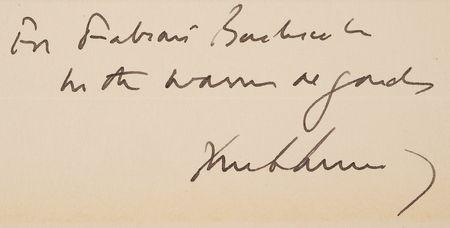 Lot #53 John F. Kennedy Signed Photograph to His Presidential Portraitist, Fabian Bachrach - Image 2