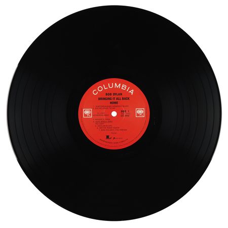Lot #616 Bob Dylan Signed Album - Bringing It All Back Home - Image 4
