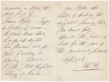Lot #367 Dorothea Dix (2) Autograph Letters Signed - Image 2