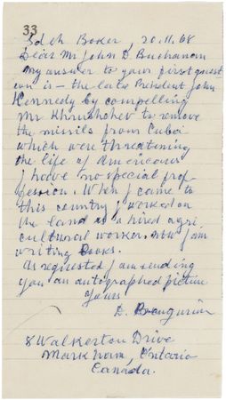 Lot #344 David Ben-Gurion Autograph Letter Signed,