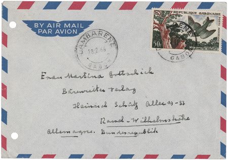 Lot #419 Albert Schweitzer Autograph Letter Signed - Image 3
