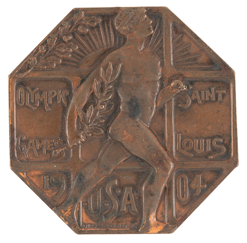 Lot 3115 St. Louis 1904 Olympics Athlete's Participation Medal