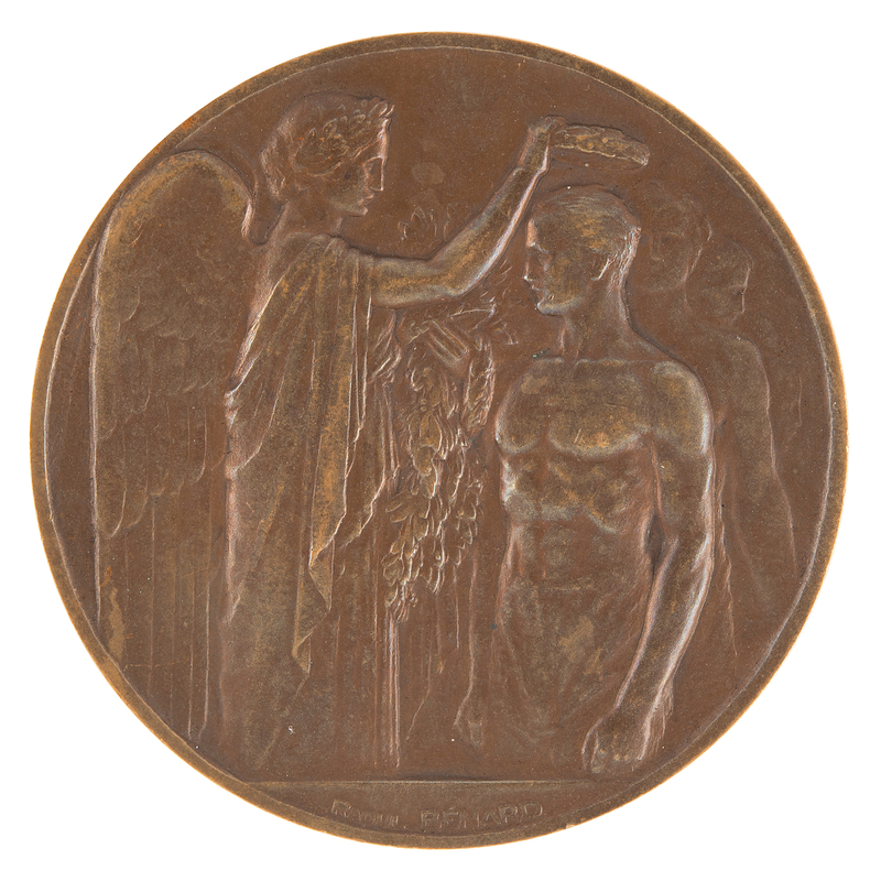 Lot 3125 Paris 1924 Summer Olympics Bronze Participation Medal