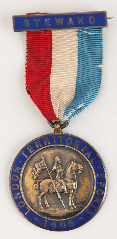 Lot 3183 London Territorial Sports 1909 Steward Badge