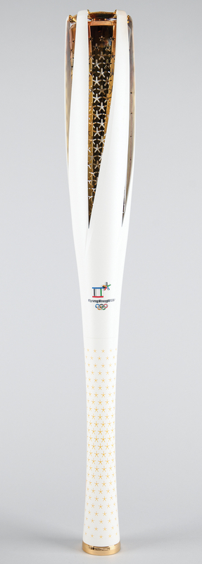 Lot 3034 Pyeongchang 2018 Winter Olympics Torch