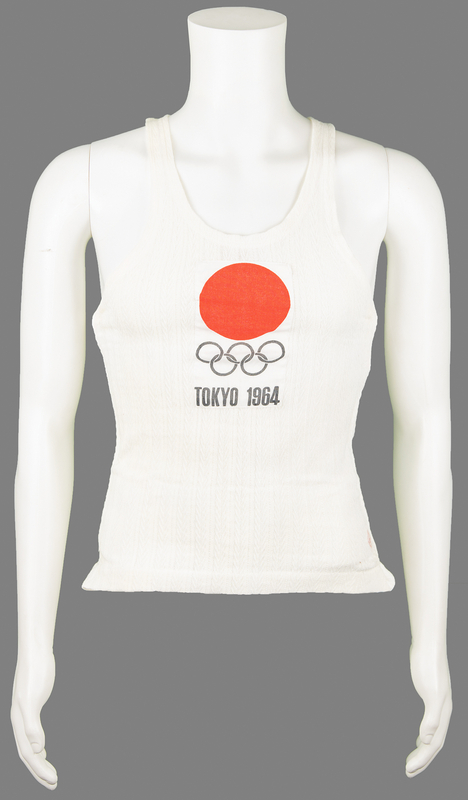 Lot 3320 Tokyo 1964 Summer Olympics Torch Relay Uniform Top