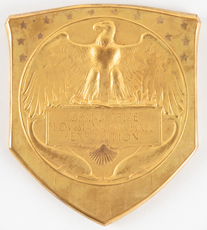 Lot 3054 St. Louis 1904 Louisiana Purchase Exposition 'Grand Prize' Non-Athletic Award Medal