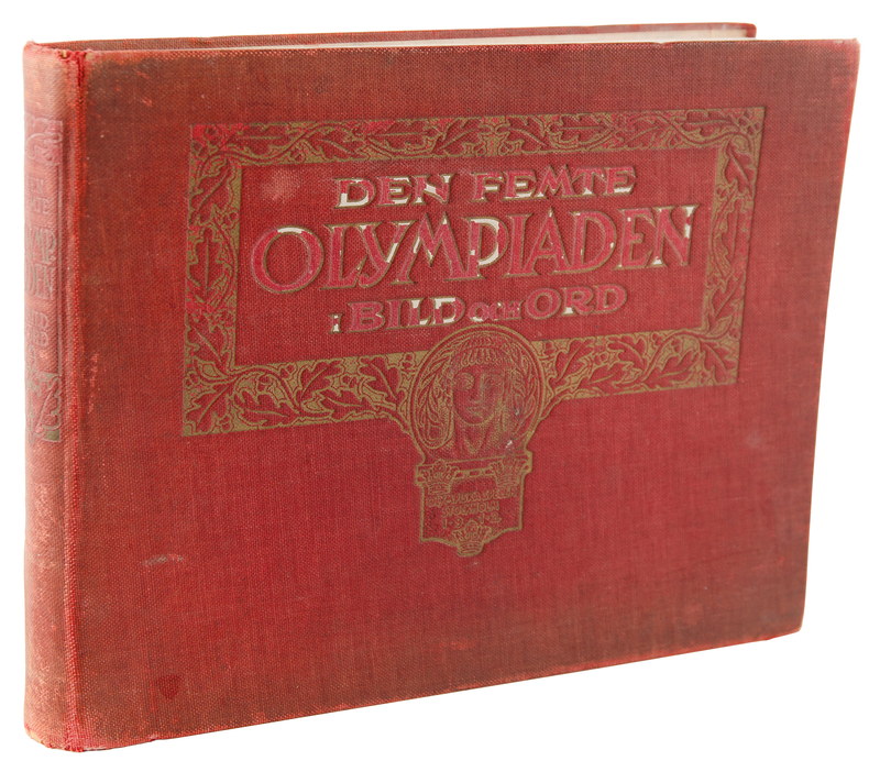 Lot 3280 Stockholm 1912 Olympics Illustrated Report