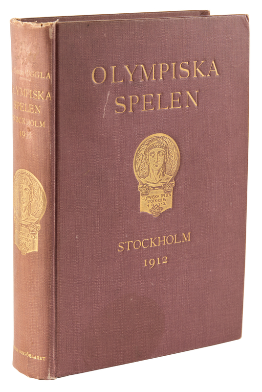 Lot 3281 Stockholm 1912 Olympics Report