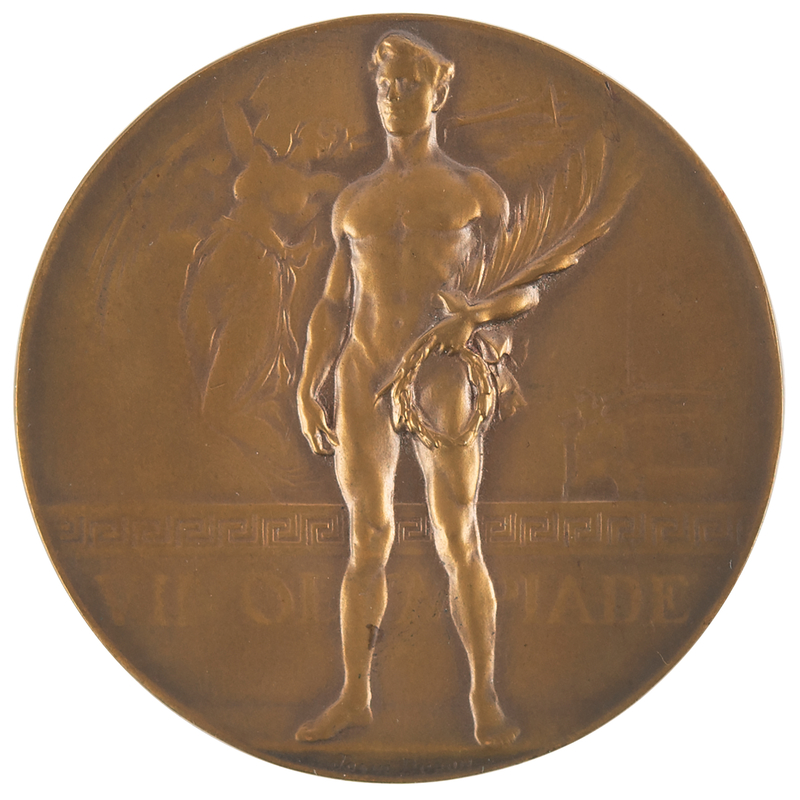 Lot 3062 Antwerp 1920 Olympics Bronze Winner's Medal