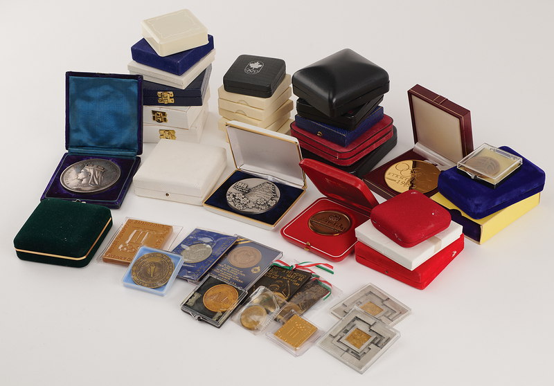 Lot 3339 Olympic Collection of (40) Commemorative Medals - From the Collection of IOC Member James Worrall