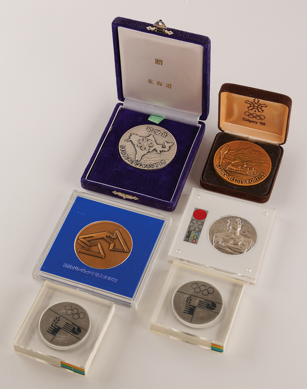Lot 3110 Olympic Games (6) Participation and Commemorative Medals - From the Collection of IOC Member James Worrall