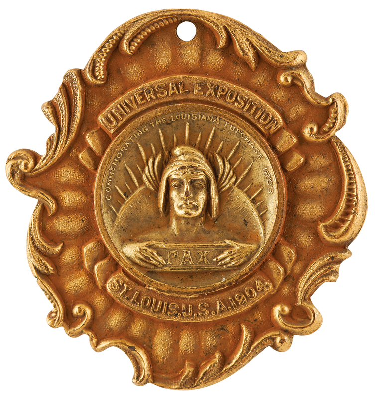 Lot 3177 St. Louis 1904 Olympics Judge's Badge